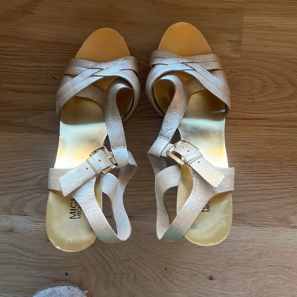 Michael Kors platform wedges